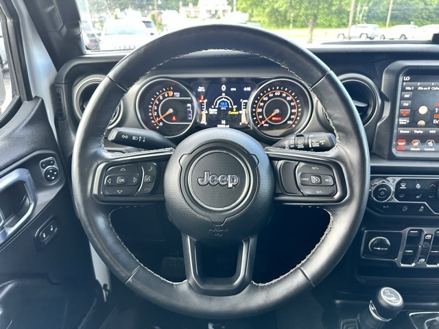 2021 Bright White Clearcoat Jeep Wrangler Unlimited Freedom Edition 4X4 SUV
