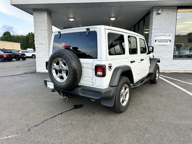 2021 Bright White Clearcoat Jeep Wrangler Unlimited Freedom Edition 4X4 SUV