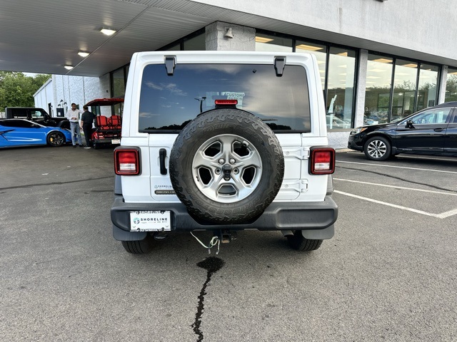 2021 Bright White Clearcoat Jeep Wrangler Unlimited Freedom Edition 4X4 SUV