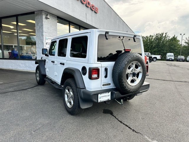 2021 Bright White Clearcoat Jeep Wrangler Unlimited Freedom Edition 4X4 SUV