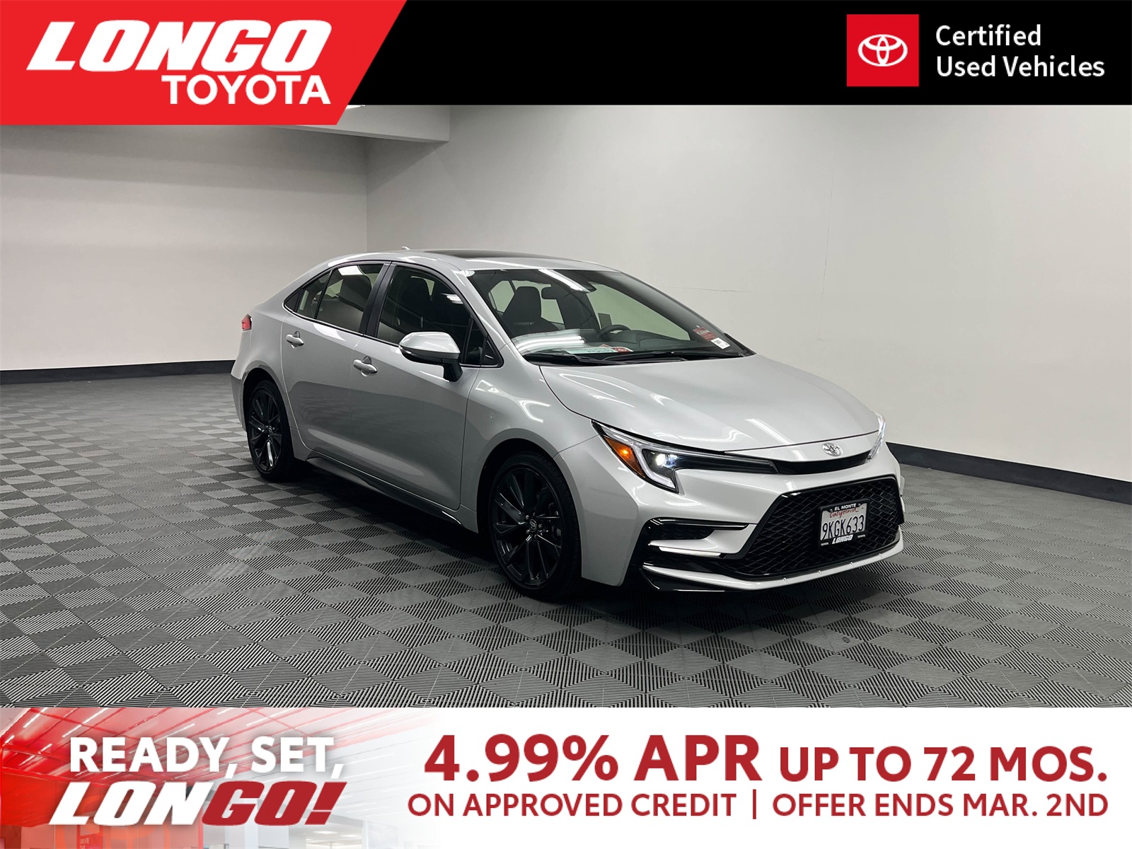 used 2024 Toyota Corolla car, priced at $22,788