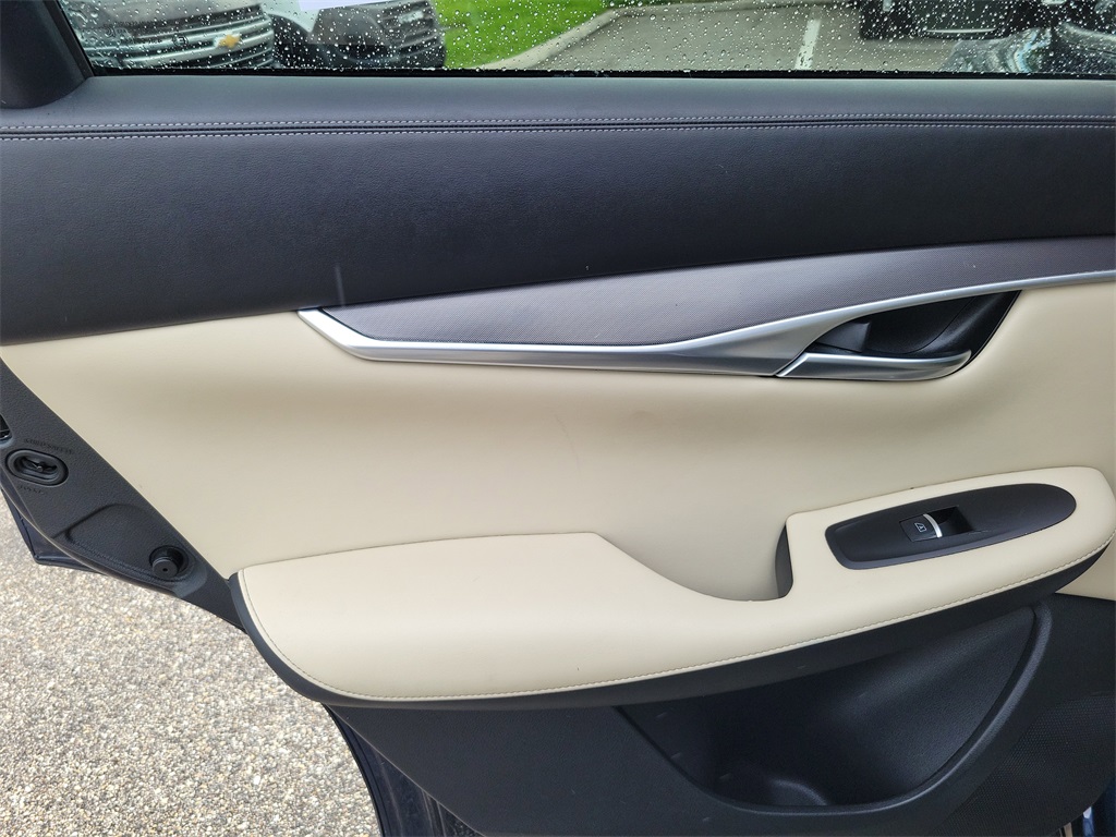 2022 Hermosa Blue INFINITI QX50 LUXE FWD SUV