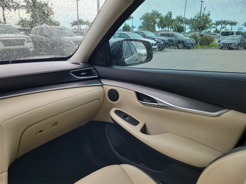 2022 Hermosa Blue INFINITI QX50 LUXE FWD SUV