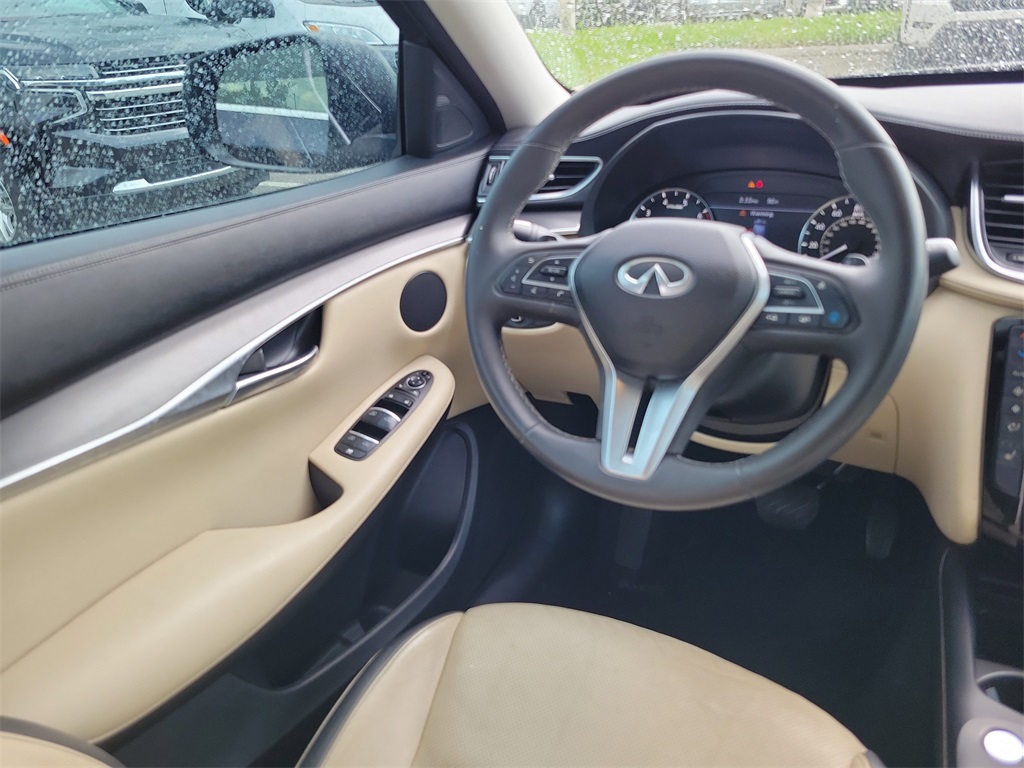 2022 Hermosa Blue INFINITI QX50 LUXE FWD SUV