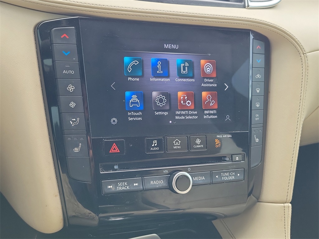 2022 Hermosa Blue INFINITI QX50 LUXE FWD SUV