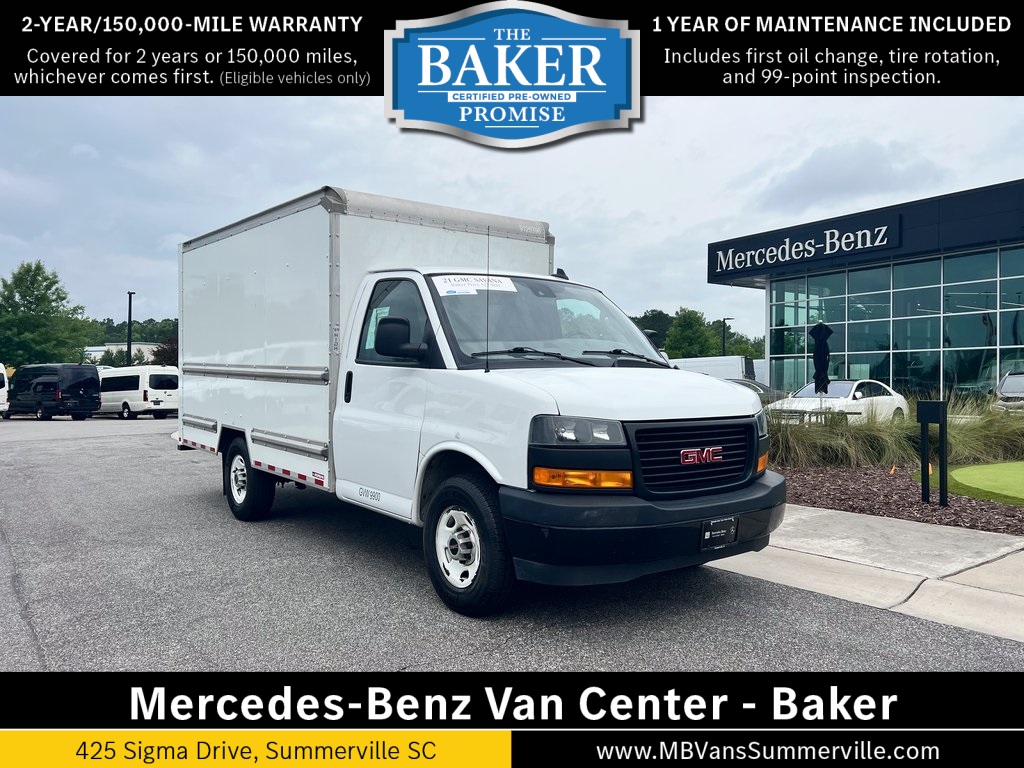 Used 2021 GMC Savana 3500 4x2 Box Van for sale #SP1280 - photo 1