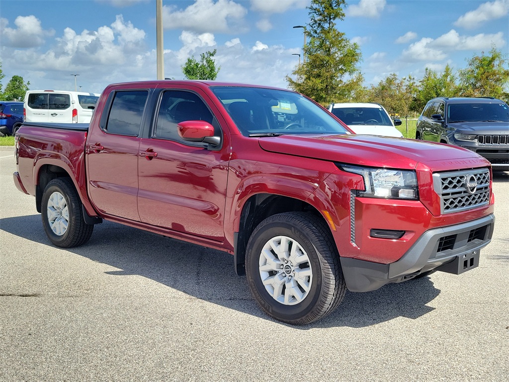 2022 Cardinal Red Tricoat Nissan Frontier SV 4X4 Truck