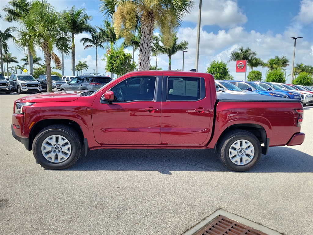 2022 Cardinal Red Tricoat Nissan Frontier SV 4X4 Truck