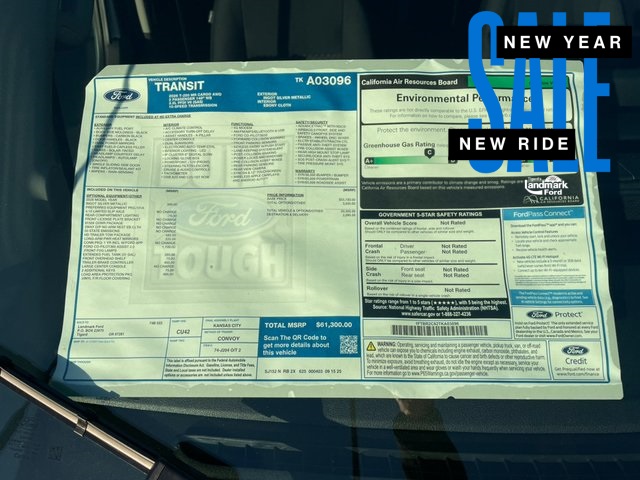 new 2026 Ford Transit-250 car, priced at $58,294