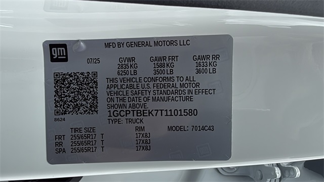 new 2026 Chevrolet Colorado car, priced at $38,345