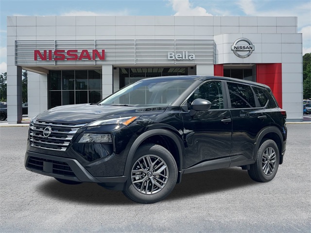 2025 Super Black Nissan Rogue S SUV