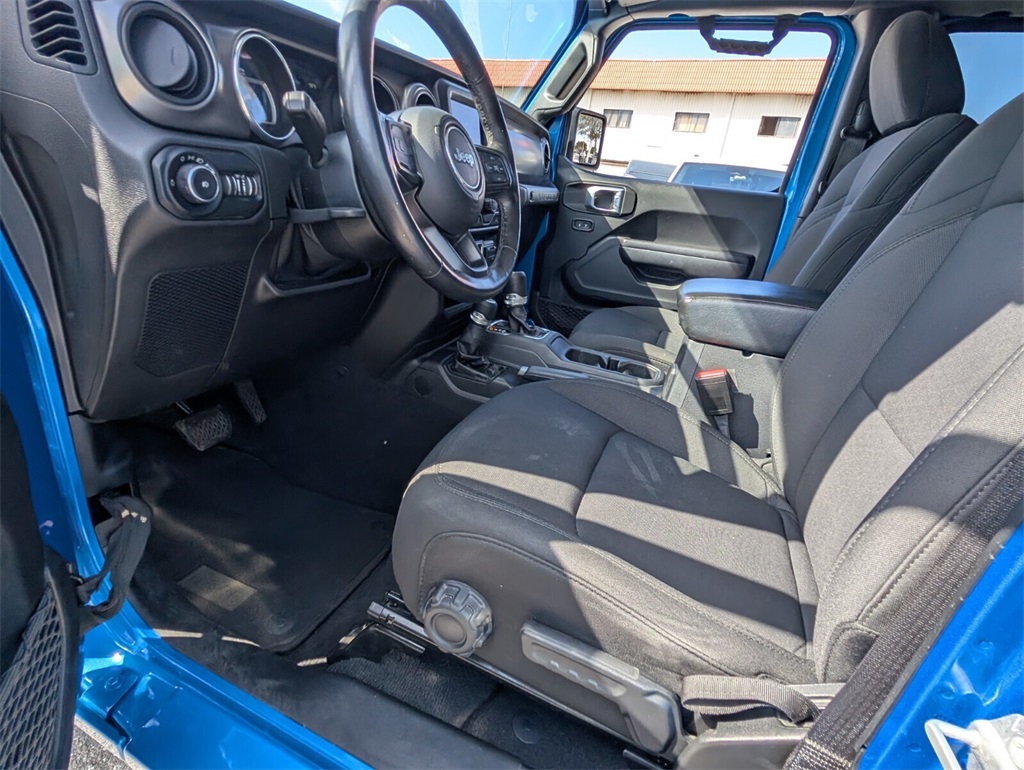 used 2021 Jeep Wrangler car, priced at $22,928