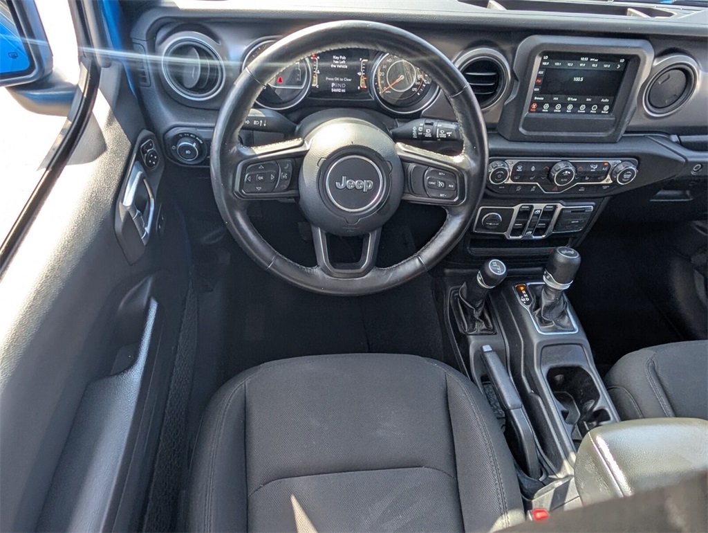 used 2021 Jeep Wrangler car, priced at $22,928
