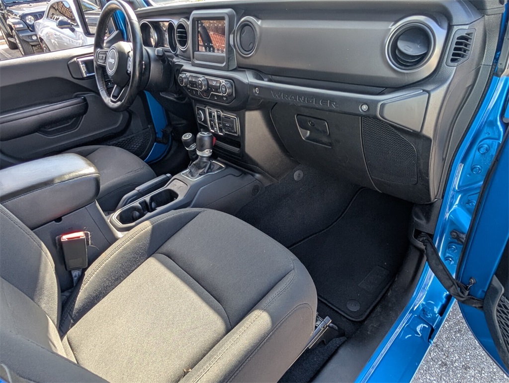 used 2021 Jeep Wrangler car, priced at $22,928