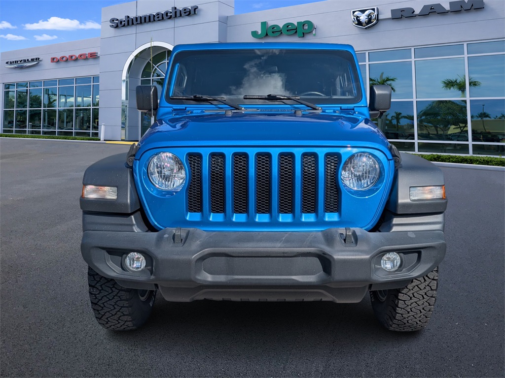 used 2021 Jeep Wrangler car, priced at $22,928