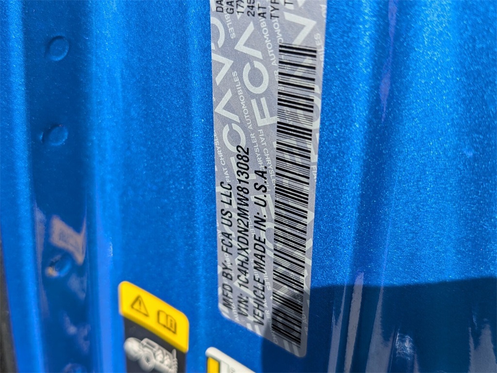 used 2021 Jeep Wrangler car, priced at $22,928