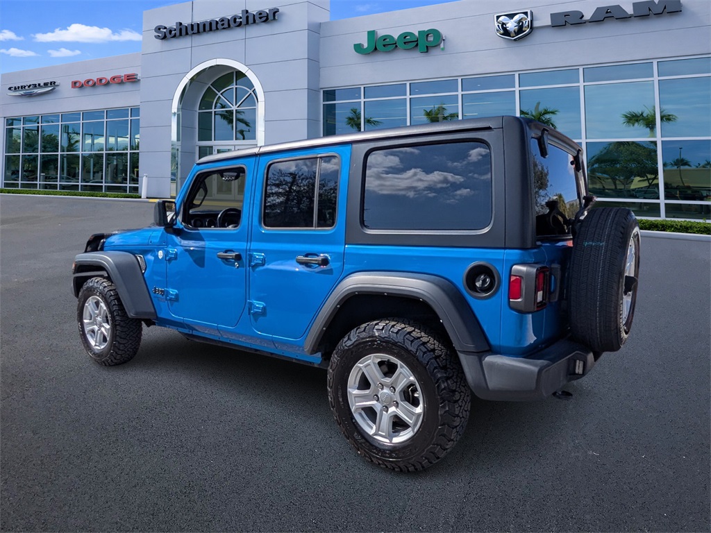 used 2021 Jeep Wrangler car, priced at $22,928