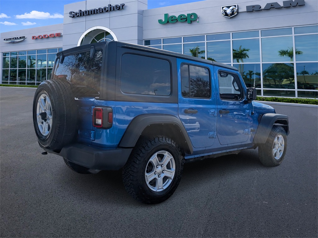 used 2021 Jeep Wrangler car, priced at $22,928