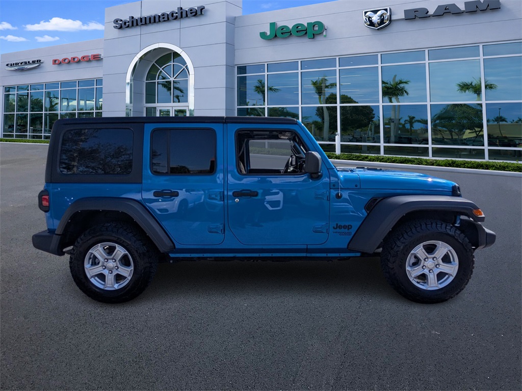 used 2021 Jeep Wrangler car, priced at $22,928