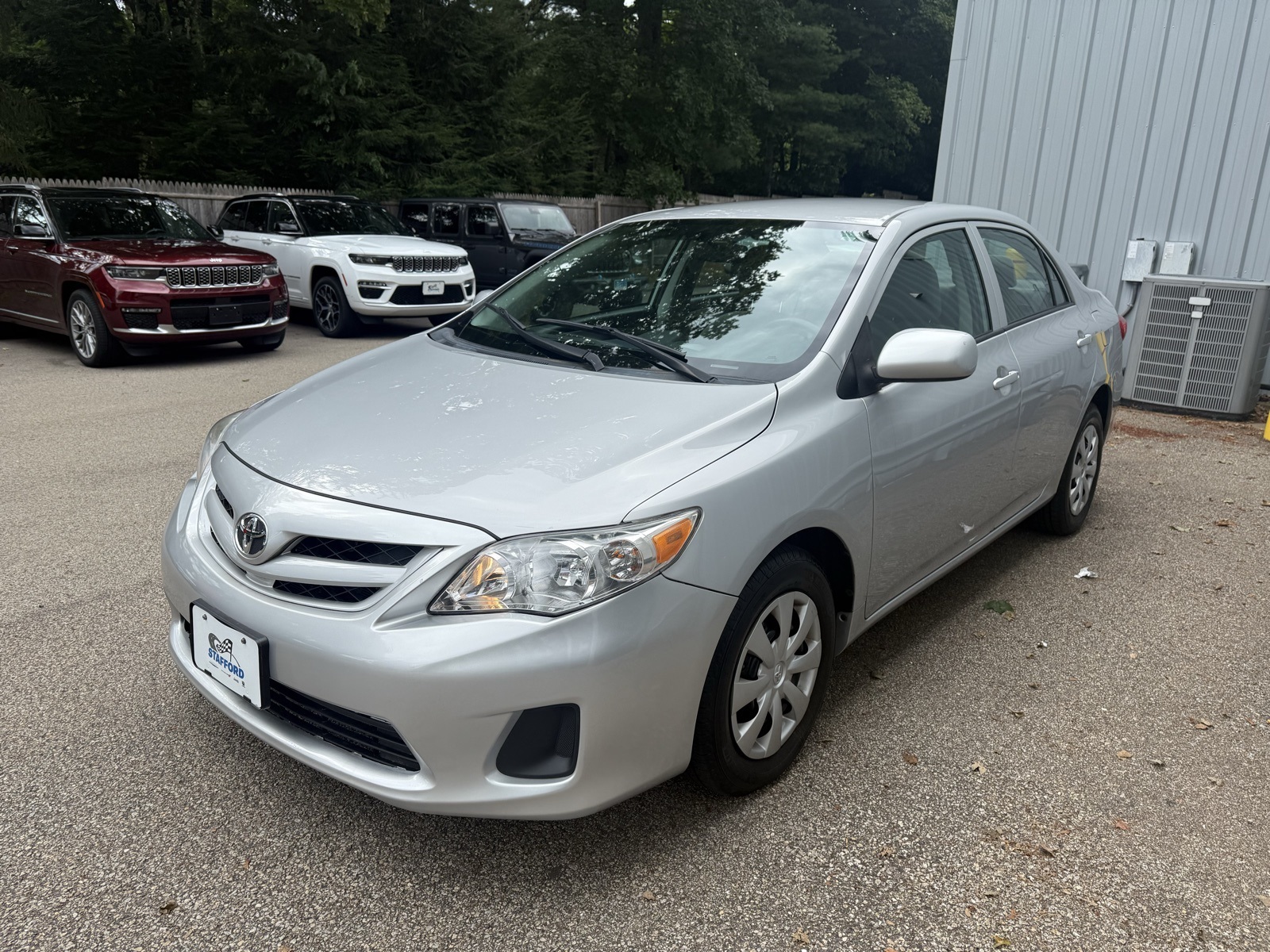 2013 Silver Toyota Corolla L FWD Sedan