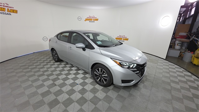 2025 Brilliant Silver Metallic Nissan Versa 1.6 SV FWD Sedan