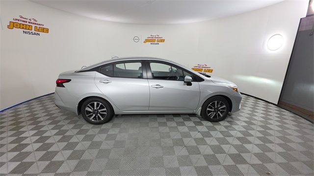 2025 Brilliant Silver Metallic Nissan Versa 1.6 SV FWD Sedan