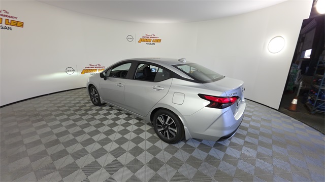 2025 Brilliant Silver Metallic Nissan Versa 1.6 SV FWD Sedan