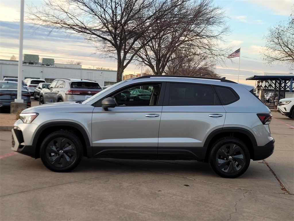 used 2025 Volkswagen Taos car, priced at $23,900