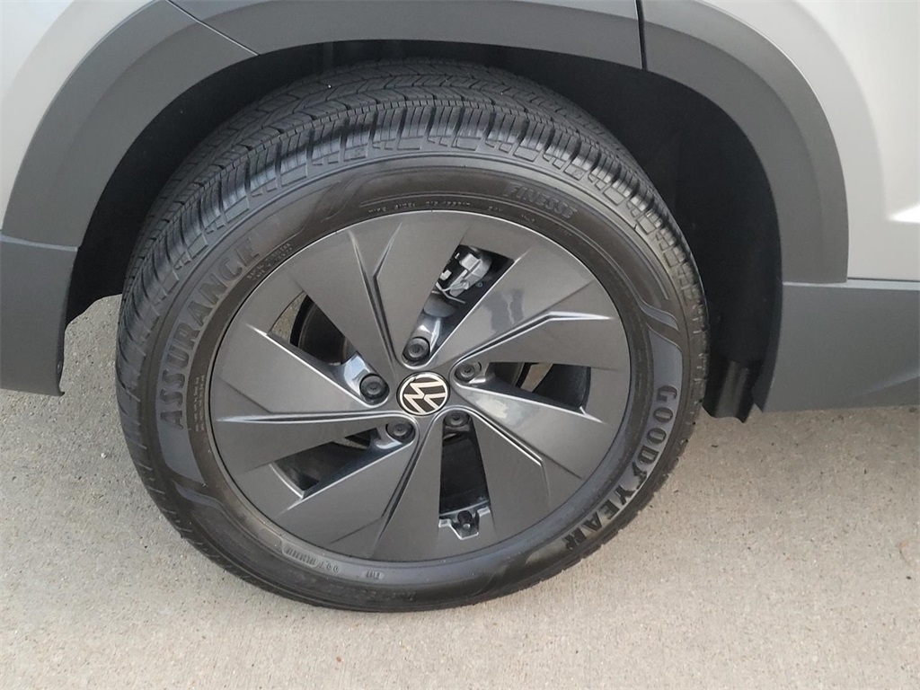 used 2025 Volkswagen Taos car, priced at $23,900