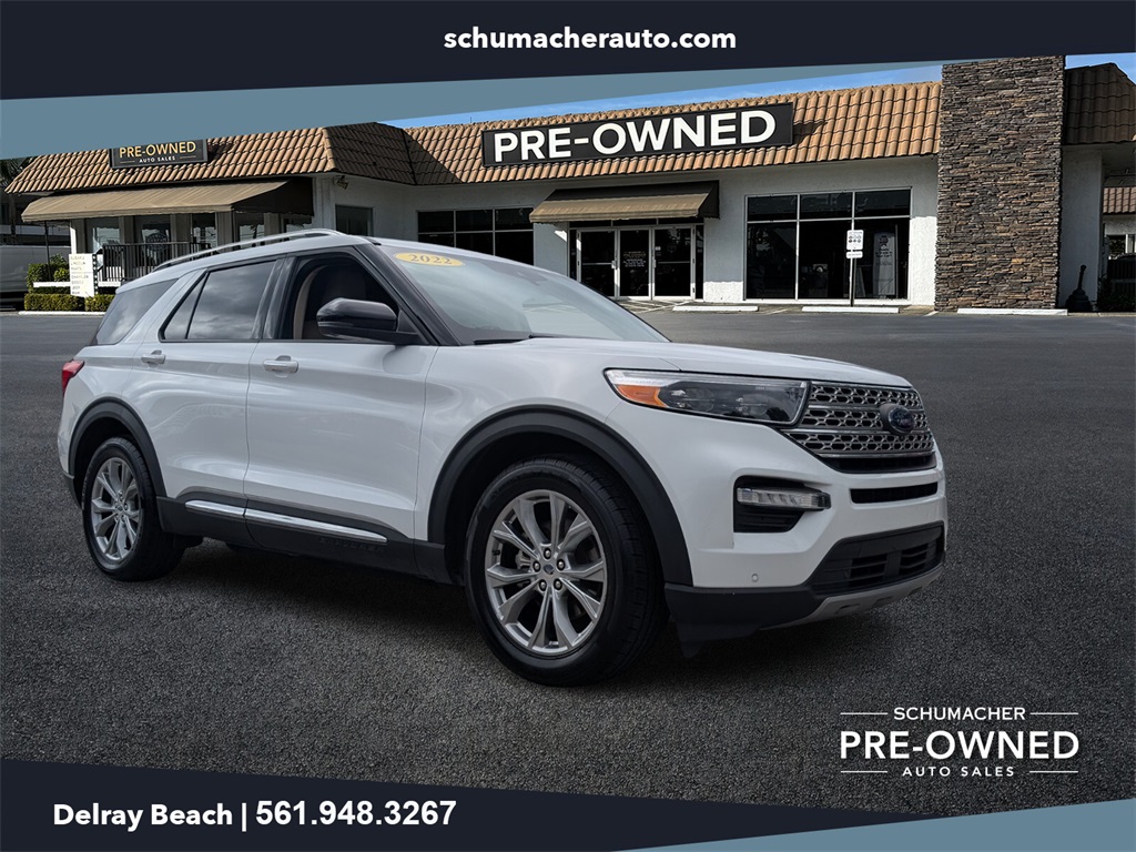 used 2022 Ford Explorer car, priced at $24,988