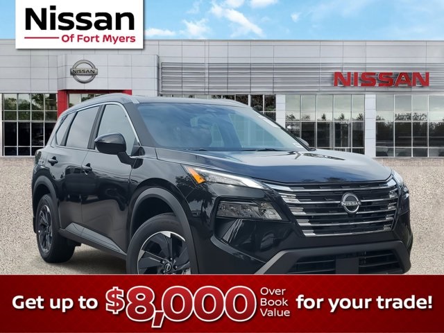 2025 Super Black Nissan Rogue SV FWD SUV
