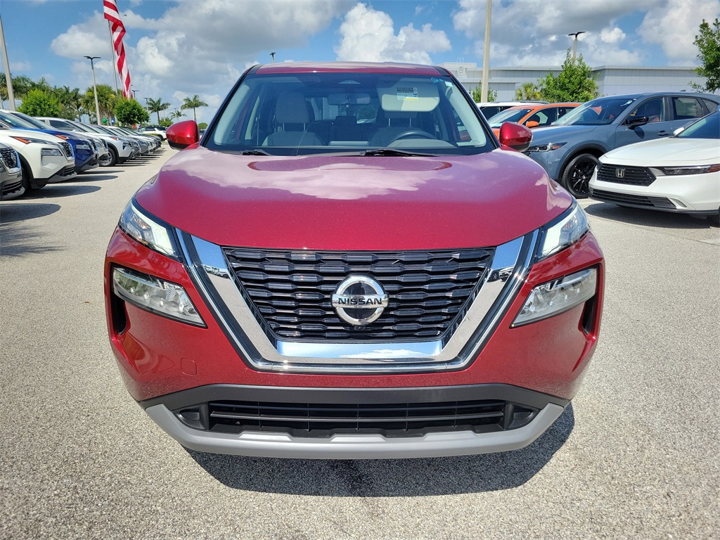 2021 Scarlet Ember Tintcoat Nissan Rogue SV FWD SUV