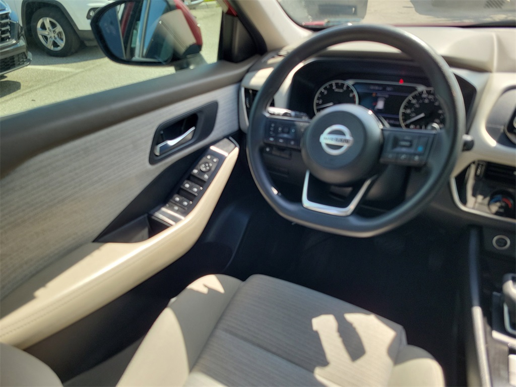 2021 Scarlet Ember Tintcoat Nissan Rogue SV FWD SUV