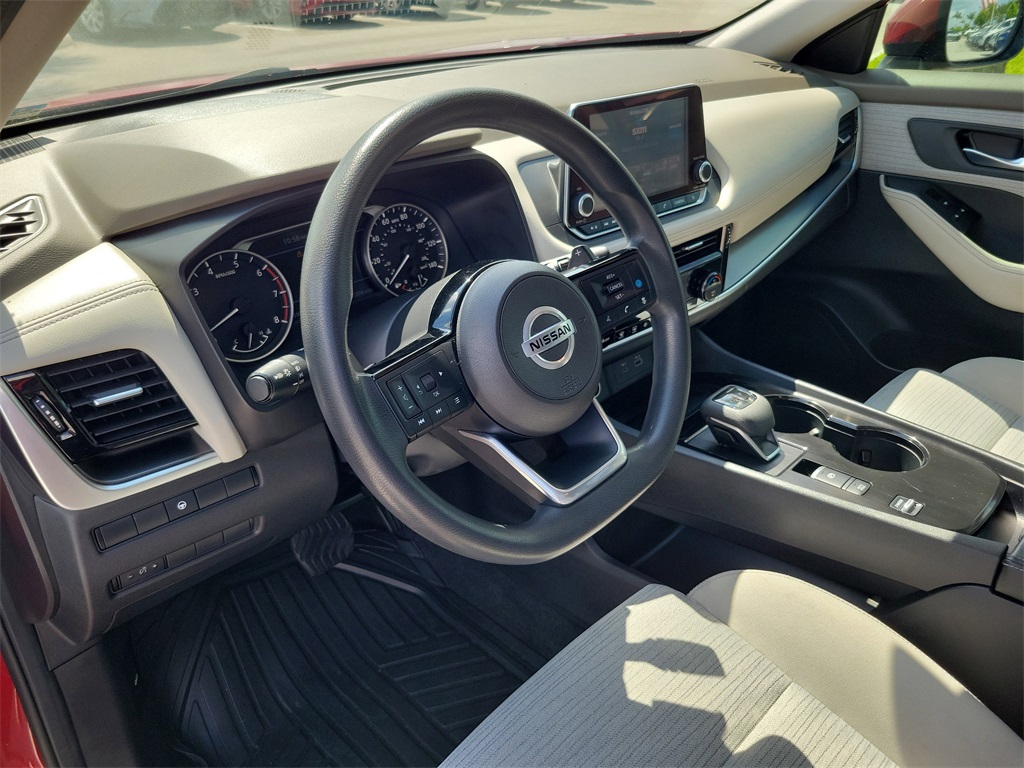 2021 Scarlet Ember Tintcoat Nissan Rogue SV FWD SUV