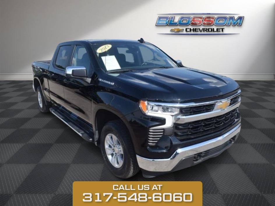 2023 Black Chevrolet Silverado 1500 LT 4X4 Truck