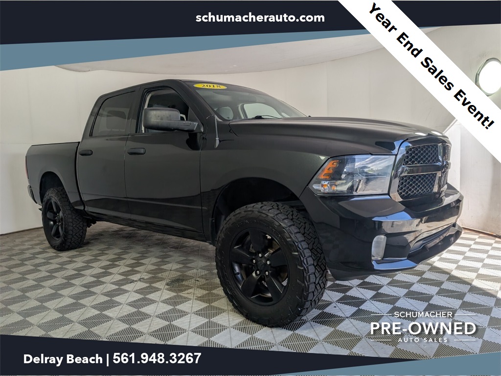 used 2018 Ram 1500 car, priced at $16,988