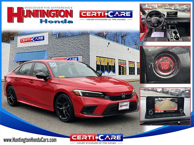 used 2022 Honda Civic car, priced at $18,966