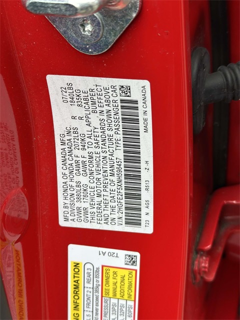 used 2022 Honda Civic car, priced at $18,529