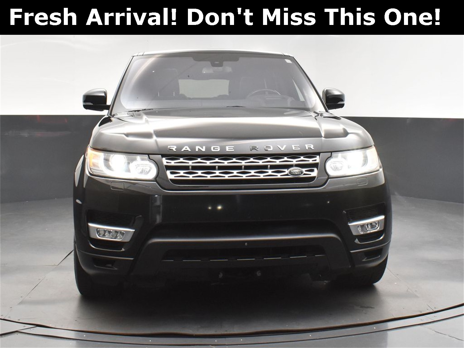 2016 Black Land Rover Range Rover Sport HSE Td6 4X4 SUV