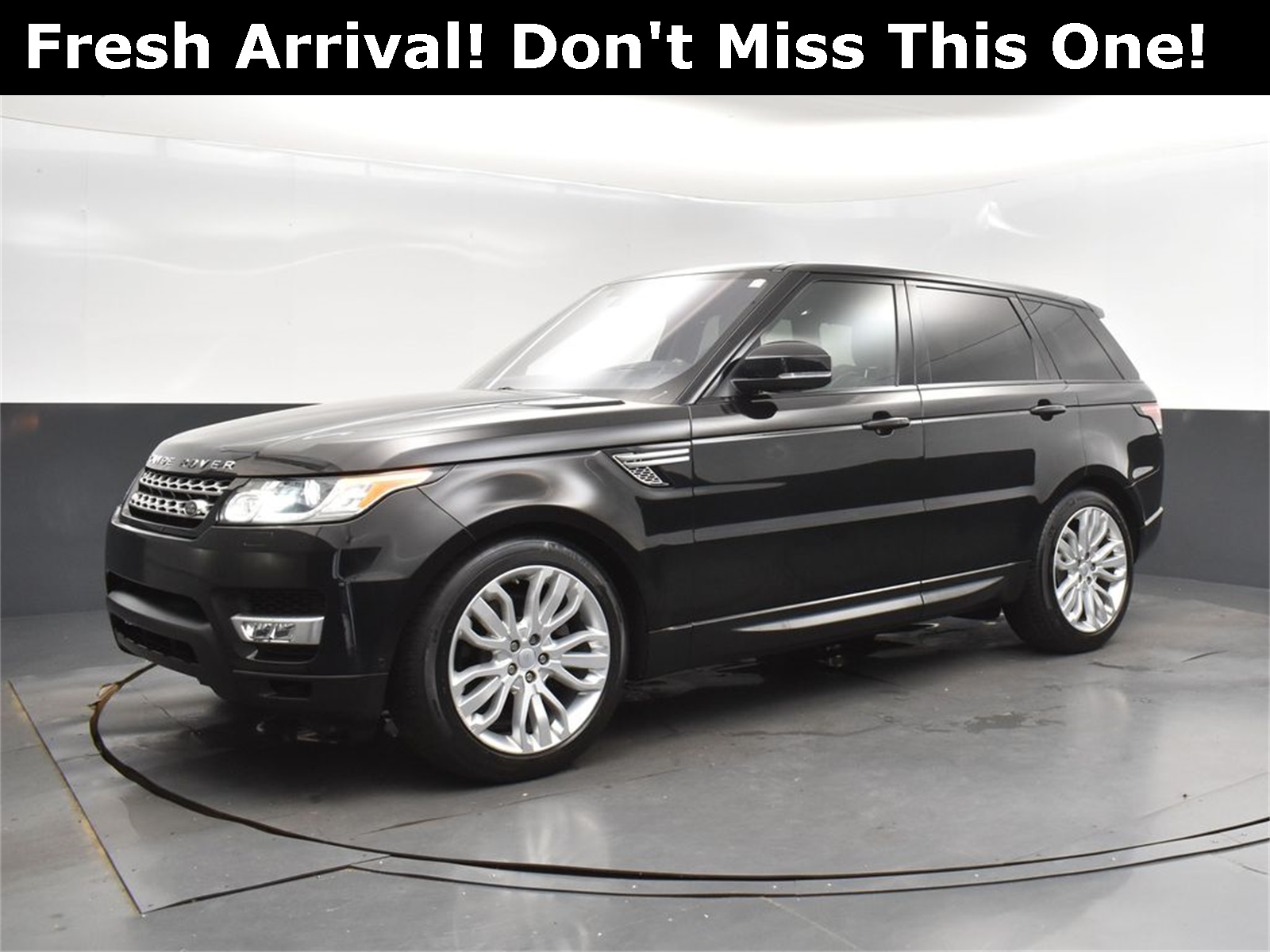 2016 Black Land Rover Range Rover Sport HSE Td6 4X4 SUV