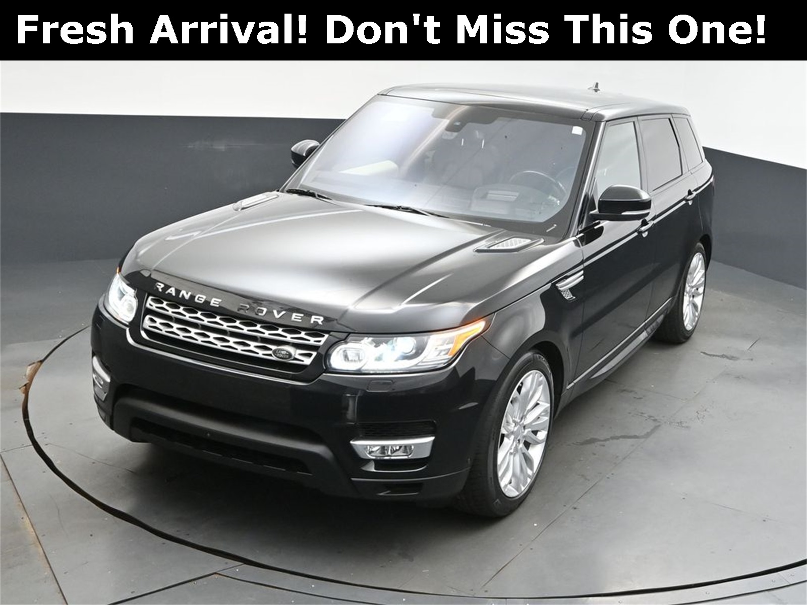2016 Black Land Rover Range Rover Sport HSE Td6 4X4 SUV