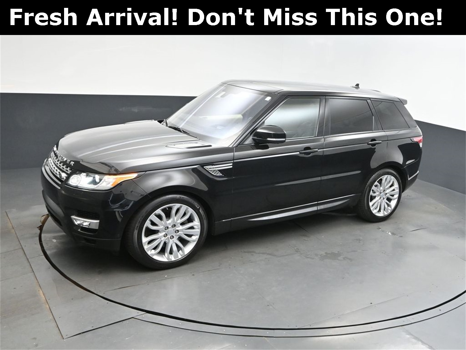 2016 Black Land Rover Range Rover Sport HSE Td6 4X4 SUV
