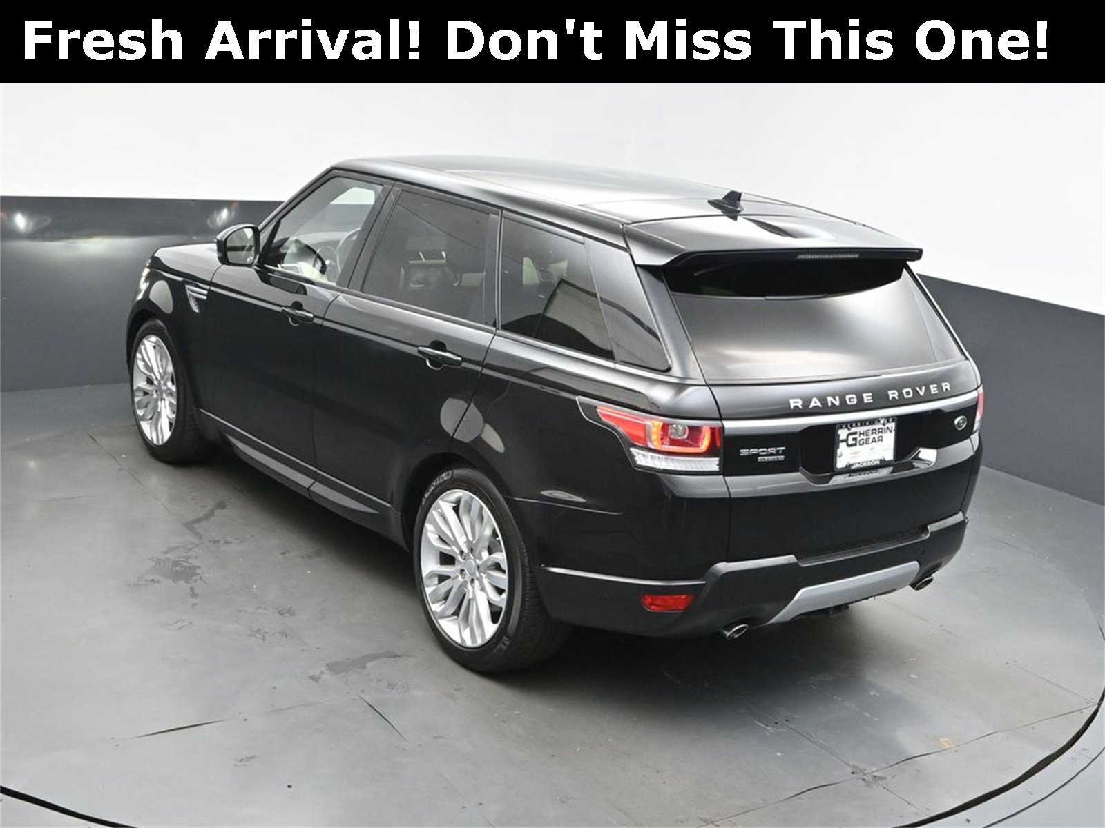 2016 Black Land Rover Range Rover Sport HSE Td6 4X4 SUV