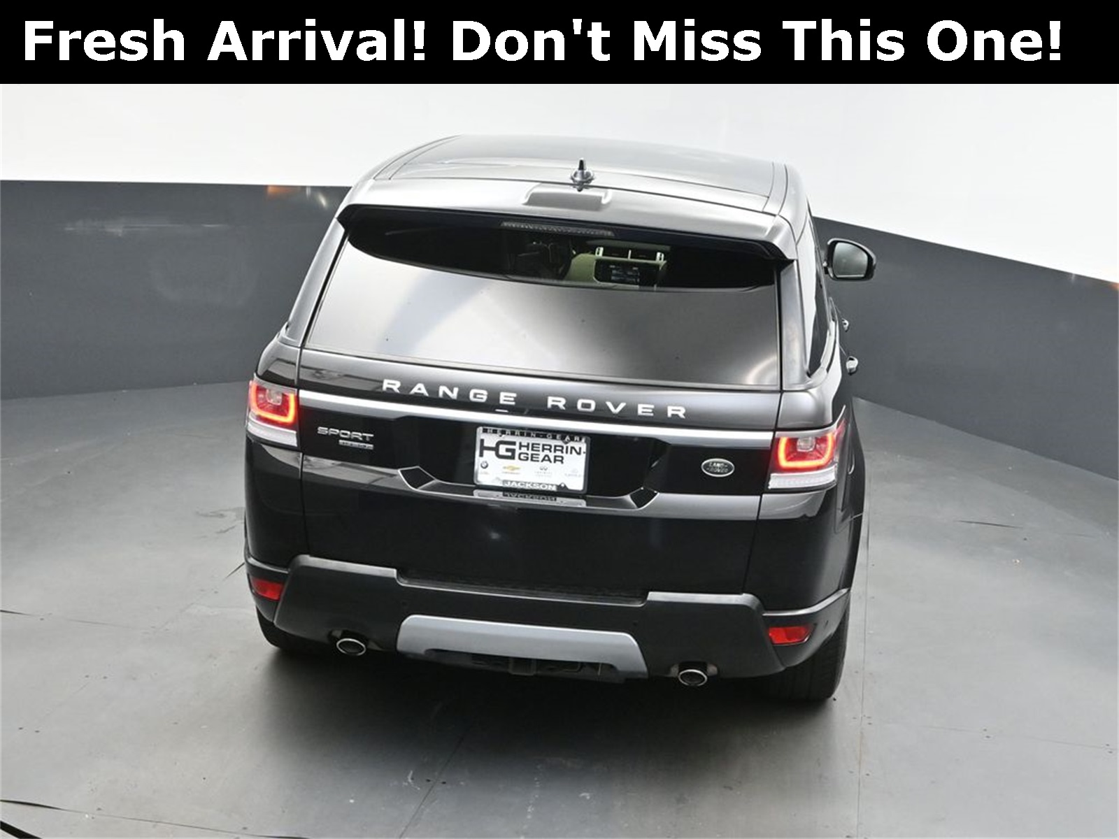 2016 Black Land Rover Range Rover Sport HSE Td6 4X4 SUV
