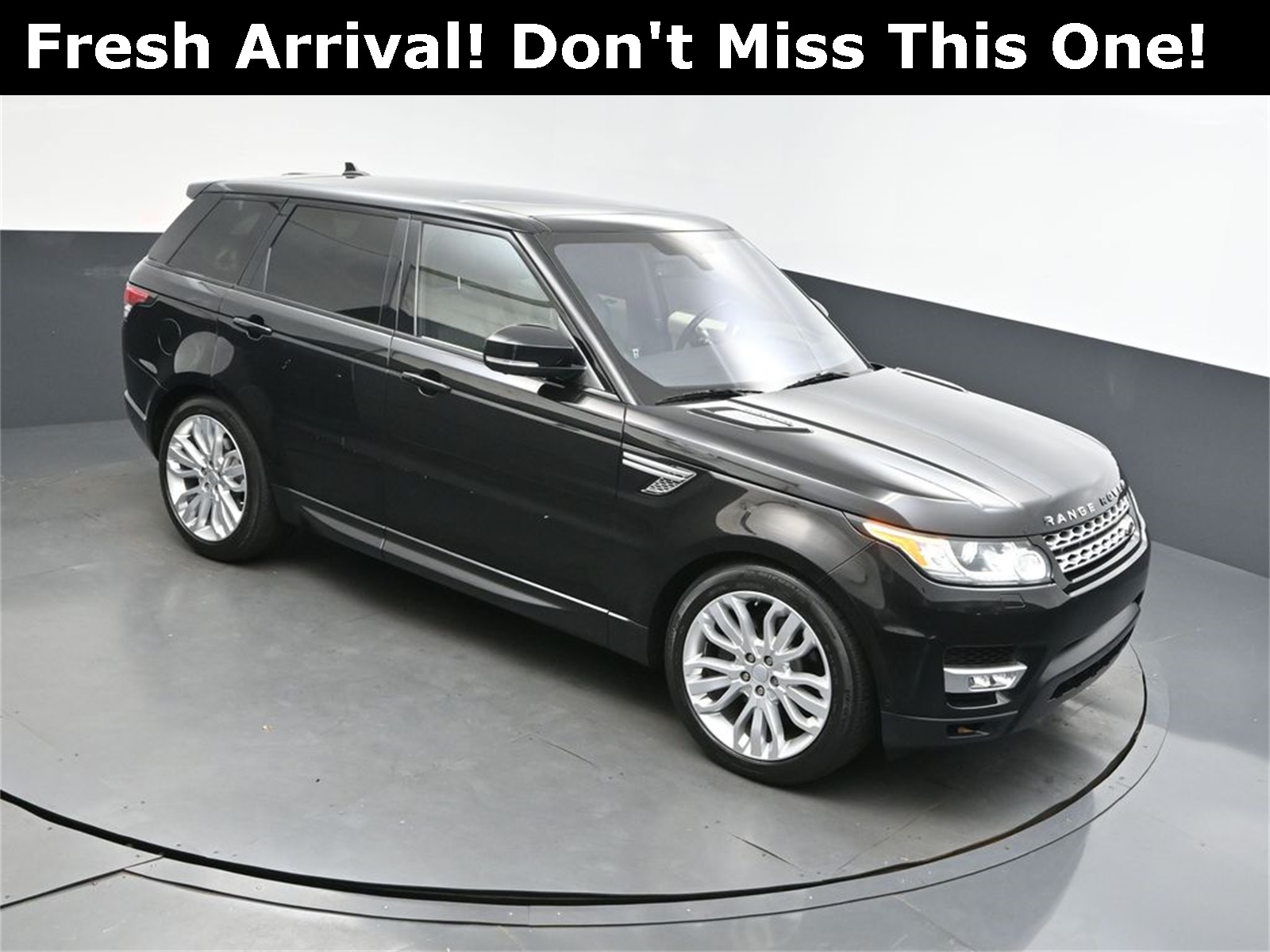 2016 Black Land Rover Range Rover Sport HSE Td6 4X4 SUV