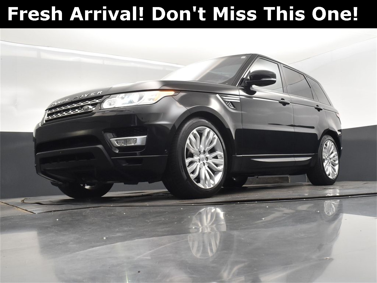 2016 Black Land Rover Range Rover Sport HSE Td6 4X4 SUV