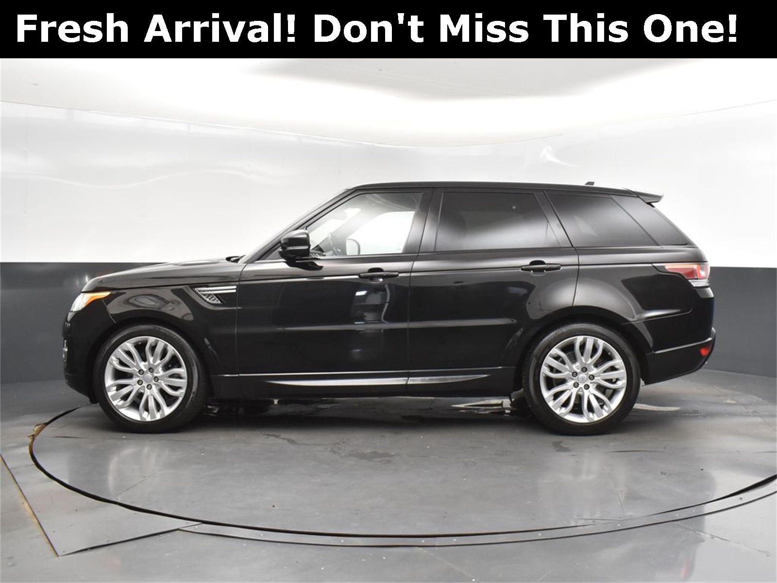 2016 Black Land Rover Range Rover Sport HSE Td6 4X4 SUV