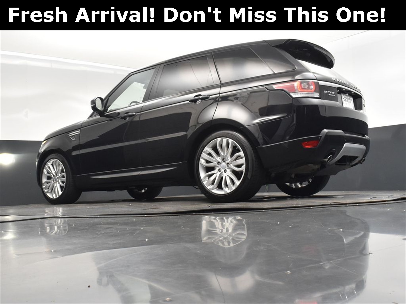 2016 Black Land Rover Range Rover Sport HSE Td6 4X4 SUV