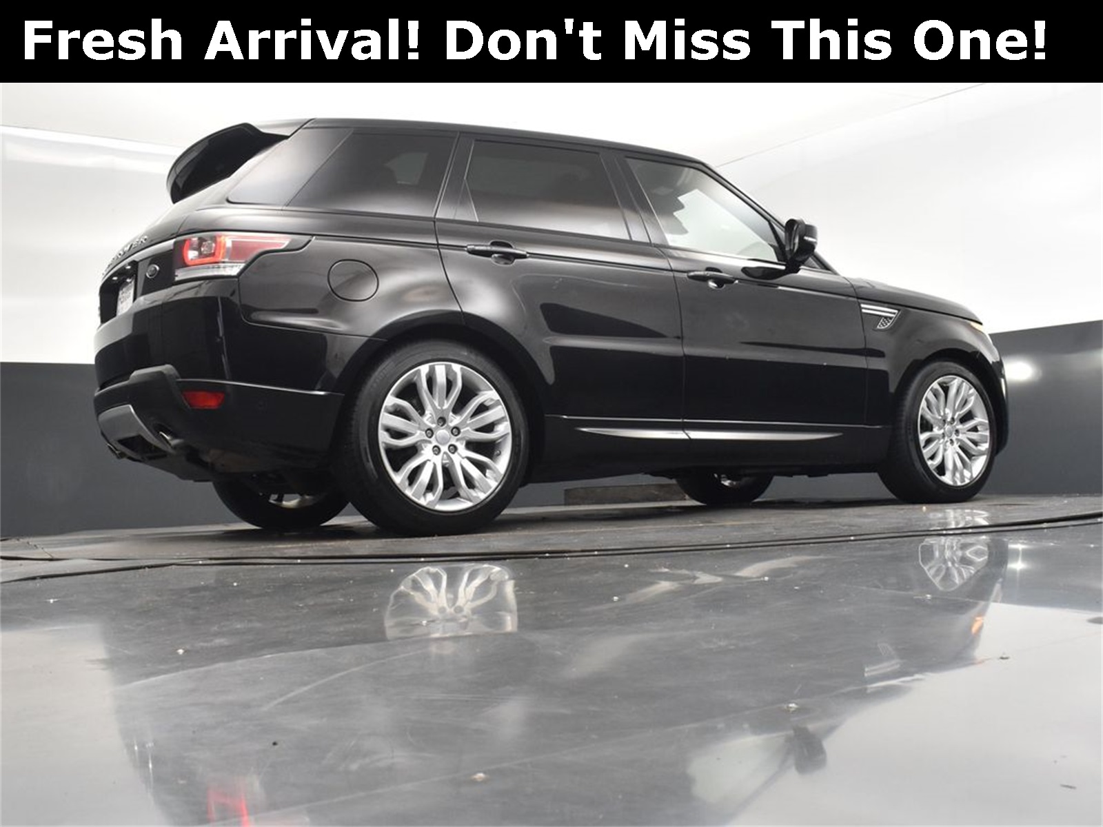 2016 Black Land Rover Range Rover Sport HSE Td6 4X4 SUV