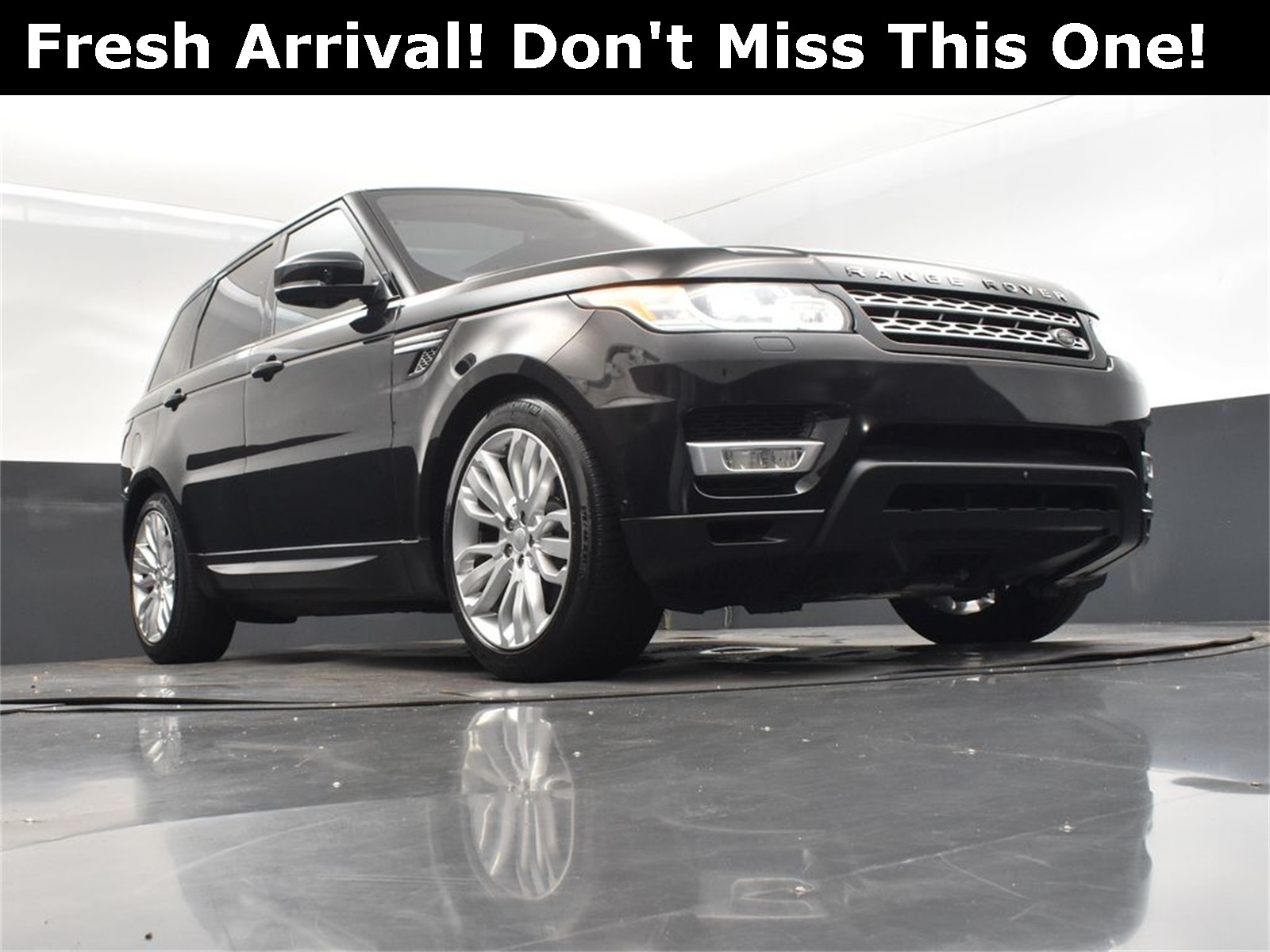 2016 Black Land Rover Range Rover Sport HSE Td6 4X4 SUV